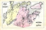 Blue Hill Town, Surry Town, Hancock County 1881, Maine, 1881 Old Map Reproduction
