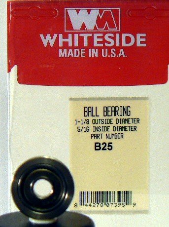 51HujahJWSL WHITESIDE MACHINE B5 REPLACEMENT BALL BEARINGS 7/8 OD X 5/16 ID