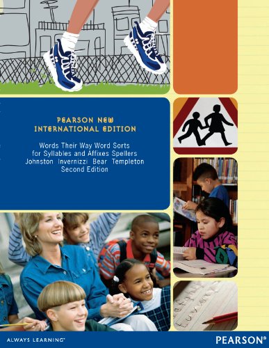 words their way word sorts for syllables and affixes spellers pearson new international edition