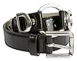 Dolce & Gabbana 90cm Black Pebbled Leather O-ring Detailed Belt BC1572-A8501-80999-90 Dolce & Gabbana 90cm Black Pebbled Leather O-ring Detailed Belt BC1572-A8501-80999-90