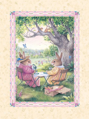 Art4Kids Tea Party Mounted Art Print -09x12