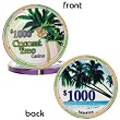 100 Ceramic Coconut Tree Chips - $1000