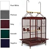 Grande Playtop Bird Cage - Ruby - 42L x 30D x 48H