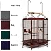 Grande Playtop Bird Cage - Platinum - 42