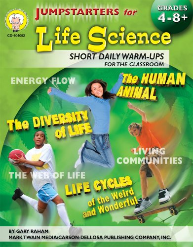 Jumpstarters for Life Science, Grades 4 - 8+