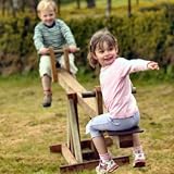Wooden Garden See-saw