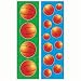 Basketball Sticker Strips (8 count)
