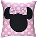 Disney Hearts Decorative Pillow, 16-Inch x 16-Inch