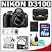 Nikon D3100 Digital SLR Camera & 18-55mm VR Lens with 16GB Card + Filter + Case + Accessory Kit