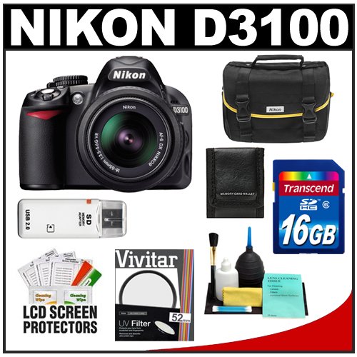 Nikon D3100 - Digital camera - SLR - 14.2 Mpix 