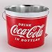 Coca-Cola Galvanized Metal Beverage Ice Bucket