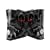 Bundle Monster Vinyl Skins Accessory For Xbox 360 Game Console - Cover Faceplate Protector Sticker Art Decal - Red Eye Skull