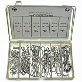 Bow Tie Cotter Pin Assortment, 80 Pieces