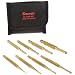 Starrett SB565Z Brass Drive Pin Punches Set, 8 Pieces