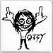 Ozzy Osbourne - Finger Button Magnet