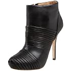 L.A.M.B. Women's Jadia Pleated Bootie