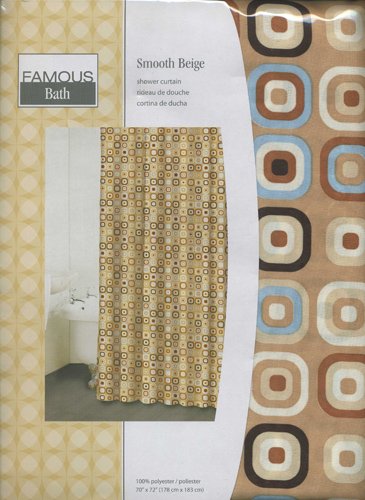 Famous Bath Smooth Beige Mod Squares
