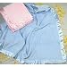 Cashmere/Pashmina Baby Blanket (Baby Pink) soft and luxurious in 4 baby colors (Baby Pink)