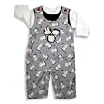SnoPea - Newborn And Infant Girls Long Sleeve Knit Overall Set, Grey, Black, Red