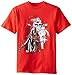 STAR WARS Big Boys' Kylo Painter Tee, Red, Large