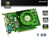 nVidia GeForce 8500GT 8500 GT 1024MB 1GB DDR2 PCI-E 16X 128bit Video Card VGA/DVI/CRT/TV-out