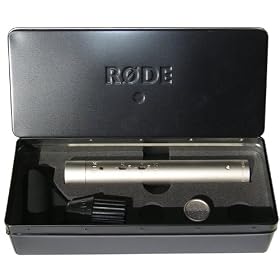 Rode NT55 pencil condenser (omni + cardioid capsules)