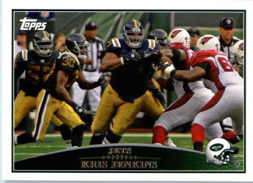2009 Topps #93 Kris Jenkins - New York Jets (Football Cards)