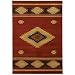 Big Sky Red / Beige Southwestern Rug Size: 5'3" x 7'7"