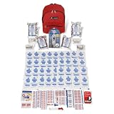Disaster Preparedness Kit Lasts Up to 12 Days - FREE Shipping - Exceeds Red Cross & Fema Guidelines for Earthquake, Fire, Hurricane, Flood, Severe Weather Evacuation