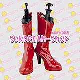 コスプレ靴 ブーツ★21377★ヴァンパイア セイヴァー★リリス Lilith