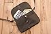 Dwellbee Small Leather Crossbody Bag, Black, One Size