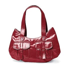 Click here to buy Glossy patent bag by Newport News.