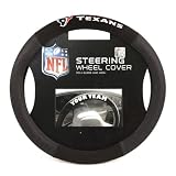 NFL Houston Texans Poly-Suede Steering Wheel Cover