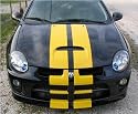 8" Neon Rally Stripe Graphics Set