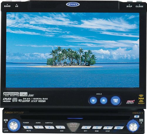 Jensen VM9311TS - DVD player with LCD monitor and AM/FM tuner