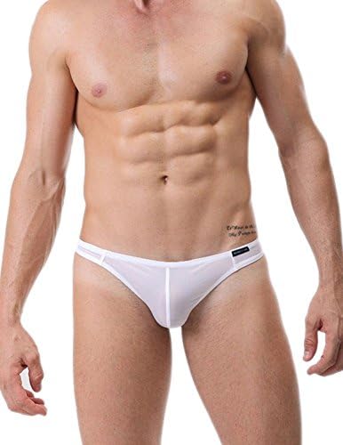 Mini Men's T-back Underwear with Pouch G-string Thong Briefs