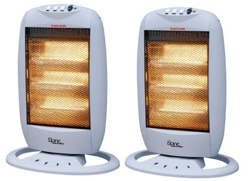 Buy TOOL-GENIUSÂ® 2 X HALOGEN HEATER 400W/800W/1200W THREE POWER SETTINGS Promo Offer