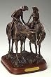 Two Trails Become One Wedding Sculpture