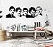 Dailinming One Direction 1D vinyl young bedroom art mural wall decals stickers paper