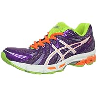 ASICS Women's GEL-Exalt Running Shoe,Plum/White/Flash Orange,11 M US