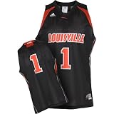 adidas Louisville Cardinal Black Replica Basketball Jersey