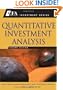 Quantitative Investment Analysis (CFA Institute Investment Series)