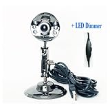 Cubeternet USB 2.0 Webcam with Microphone + Bright LED Lights (UVC-Complian ....