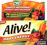 Nature's Way Alive! Daily Energy Multivitamin Multimineral - 60 tabs (PACK OF 2)