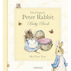 Original Peter Rabbit Baby Book - My First Year (Baby Record Book)