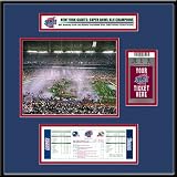 New York Giants Super Bowl XLII Stub Ticket Frame