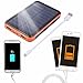 iMeshbean® Dual USB Solar Power Bank 100000 mah Portable External Battery Charger For phone