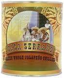 Casa Serrano Green Whole Jalapeno Chillies (Pack of 2)
