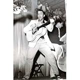 (24x36) Elvis Presley (Live on Stage, 1955) Music Poster Print