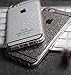 iPhone 6 Plus/6S Plus Case(2-Piece Combo Set),Blingy's Shiny Sparkling Glitter Style Flexible Soft Rubber Gel TPU Cases:2-Piece Combo Set for iPhone 6 Plus/6S Plus (5.5 inch) (Silver and Black)